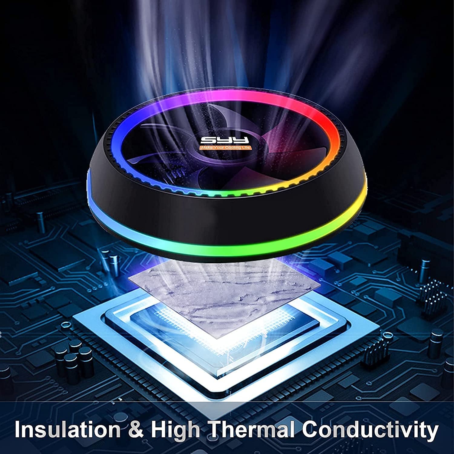 Thermal Paste CPU 8G,With Toolkit, CPU Thermal Compound for Ic/Processor/Cpu/All Coolers